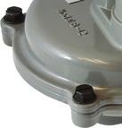 Spring loaded service regulators are used primarily for fi nal stage lower outlet pressure applications