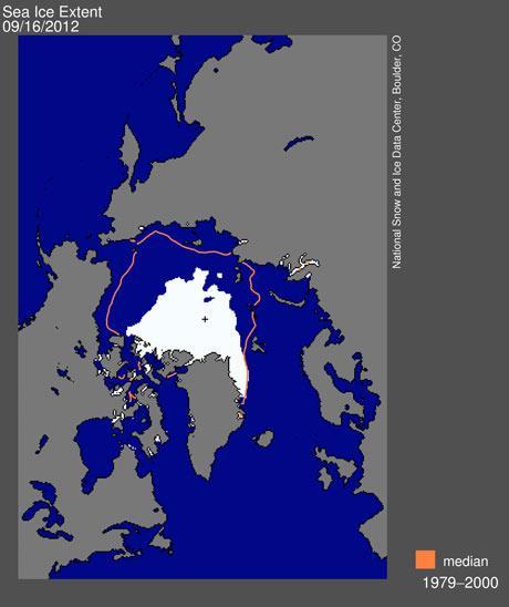 Arctic sea ice extent for September 16, 2012 was 3.41m sq km.