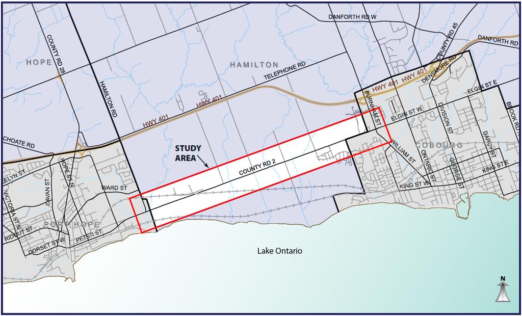 County Road 2 - Collision Analysis 1. INTRODUCTION County Road 2 is a major transportation corridor linking the Town of Cobourg and Port Hope.