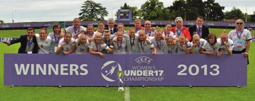 History and format The UEFA European Women s Under-17 Championship was launched for the 2007/08 season, following the inauguration of the biennial FIFA U-17 Women s World Cup for 2008 the European
