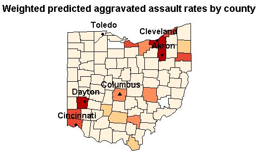 higher aggravated assault rates than the rest of the