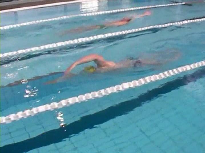 I saw this drill performed by Michael Phelps just before his record 9 gold medals at
