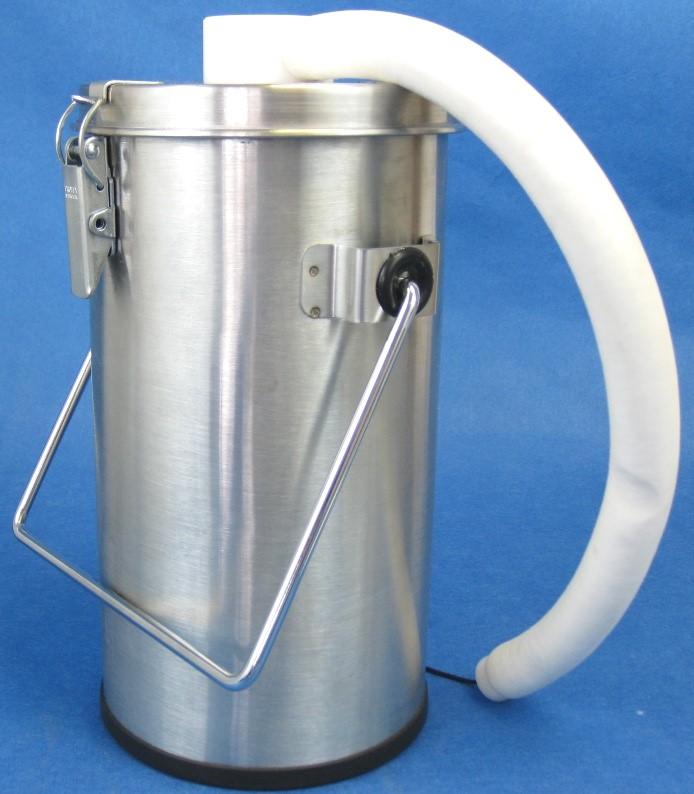 Filling Liquid Nitrogen Dewar Please follow your health and safety manual for directions on how to handle liquid nitrogen and ensure that you have the correct safety equipment including gloves and