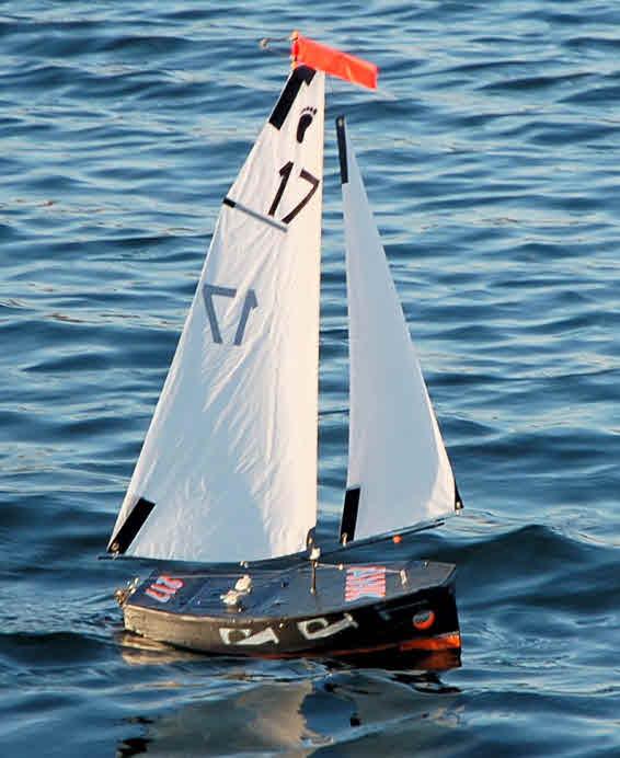 A 500 gram development of the ANT design with less displacement and freeboard, new foils,