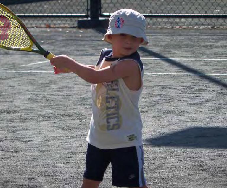 TENNIS JUNIOR TENNIS! If you have a child interested in tennis, we have a class for them. Please contact Mark Arrowsmith to see which class works best.