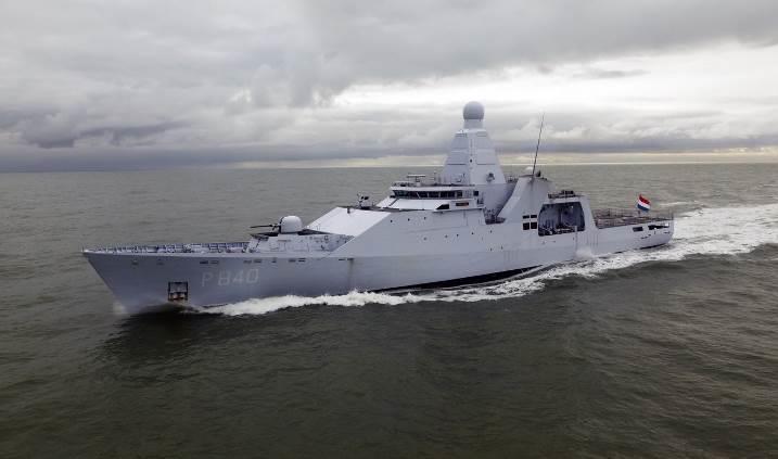 3. INITIAL DATA AND OBJECTIVES 3.a The ship The Holland Class consists of four OPVs, which were built for the RNlN by Damen Schelde Naval Shipbuilding in the years 2008-2011.
