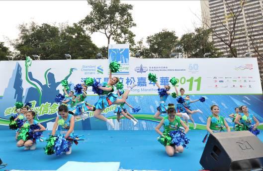Marathon 101 Education Programme Cheering Team Competition, will cheer for tens