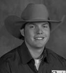 34 Career highlights: 2008 PRCA Heeling Rookie of the Year; 2007 National High School Finals Rodeo All-Around and TDR Champion Other occupation: Horse trainer Special interests: Hunting and family