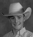 Height and weight: 5'7" 125 lbs Special interests: Sports, horseback riding, dirt-biking Family in rodeo: Del (father, retired bull rider)