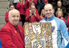 Curling Canada chair Peter Inch presents the Hec Gervais Award to Newfoundland and Labrador skip Brad Gushue as the most valuable player in the Brier playoffs. With great protection comes great yield.