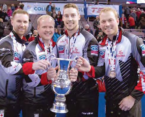 IN REVIEW IN REVIEW FORD WORLD MEN S CURLING CHAMPIONSHIP PRESENTED BY SERVICE EXPERTS CANADA Northlands Coliseum Edmonton April 1 to 9, 2017 Considering the emotional roller coaster Brad Gushue and