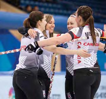When Canada s Rachel Homan, Emma Miskew, Joanne Courtney and Lisa Weagle walked off the ice for the final time in Beijing, they did so as undefeated world champions, having knocked off Russia in the