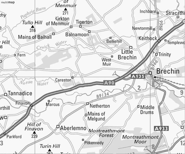 Directions to Brechin Castle Equestrian Centre DD9 6RL Exit the A90 Dundee/Aberdeen trunk road south of Brechin onto the A935 sign posted to Brechin and the Country Park.