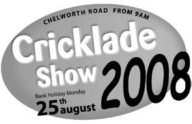 Cricklade Show Driving Class entry form Entries close 18th August 2008 Entries to: Mrs J Case, Wharf Farm, Latton Wharf, Cricklade, Wilts, SN6 6DQ I HEREBY MAKE THE FOLLOWING ENTRIES TO CRICKLADE