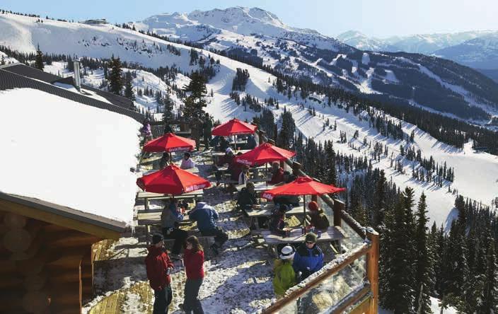 Book Snow School lessons and reserve specific instructors Make lunch reservations Moonlight on the Mountains wine, dine, and ski out by moonlight Waffle Tracks First Tracks on Blackcomb Exclusive
