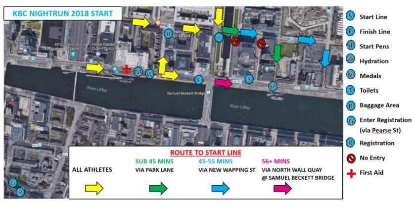 TOILETS Portaloos will be available to participants on Guild Street before the race (See Map).