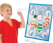 Table or floor standing depending on height of child. CIRCUS BEANBAG TOSS GAME beanbag throwing game for children - aim for the highest points with this circus themed target game.