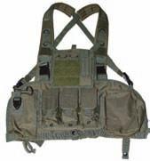 Accessories Swiss Arms Chest Rig Vest OD green vest has 3 mag pockets