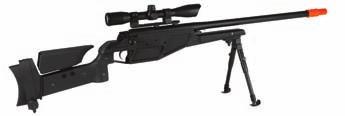 Spring Rifles and SMG TSD Sports M100 Sniper rifle 50-yd effective range,