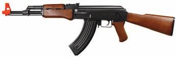 95 Kalashnikov AK47 rifle Classic military weapon. BAX hop-up. 300rd mag.