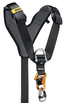 easy adjustment - available with leg loops equipped with self-locking DoubleBack buckles or FAST buckles for quick and easy opening and closing without the need to readjust them, even while wearing