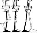 lower extremity kinematics Pelvis: (R) CCW; Fwd Translation; Ant Rotation Hip: Flexion; Adduction; Internal Rotation Knee: Flexion; Valgus; Tibial Internal Rotation Ankle: Dorsiflexion Subtalar: