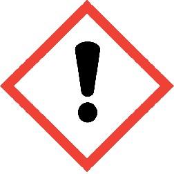 Number: 20-4690v - General Page 2 of 6 GHS Signal Word: WARNING GHS Hazard Pictograms: GHS Classifications: Health, Specific target organ toxicity - Single exposure, 3 GHS Phrases: