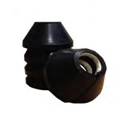 Built with PFTE rope packing to create an inner seal around the polished rod Designed to reduce heat & polished rod wear, and extend the life of the rubber cone housing Works well on worn polished