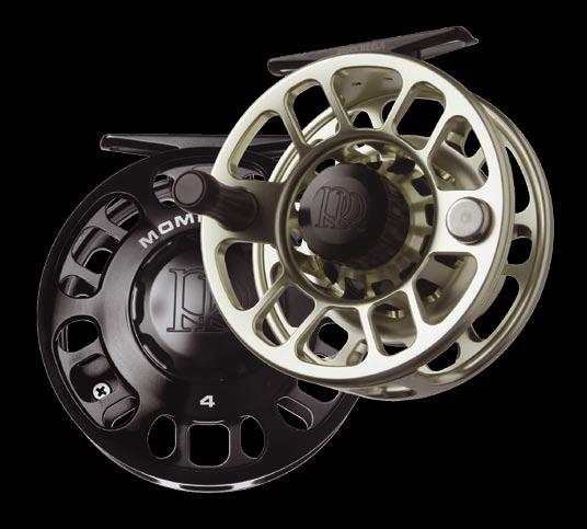 Momentum LT The Best in Carbon Fiber Drag Technology The Momentum LT reel series is the strongest and most dependable big game fly reel on the water today.