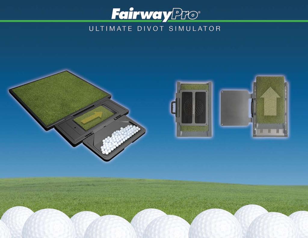 The FairwayPro Product Line INSTALLED VERSION Best-performing Golf Mat
