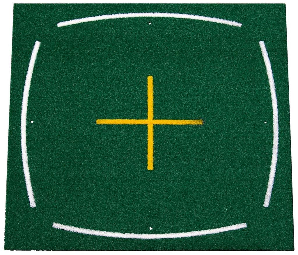 Pro Turf Teaching Mat Model: H50580 Tufted-in colored nylon6,6 grass yarn for teaching lines The must-have teaching aid item for all professional golf ranges