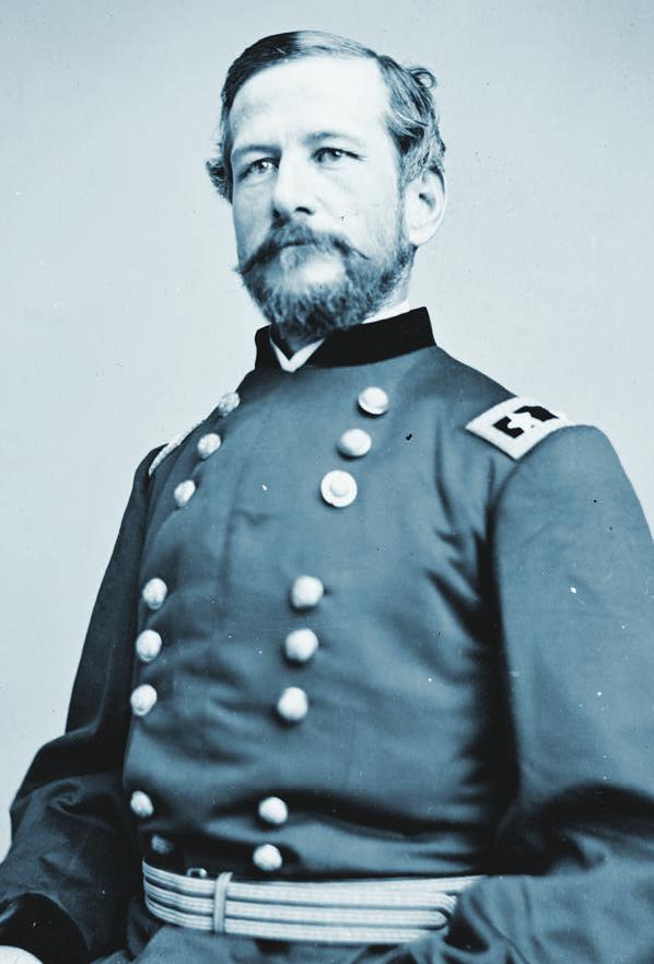 By June 5, two of his corps under James Longstreet and Richard S. Ewell were camped at Culpeper. Six miles northeast near a railroad stop named Brandy Station, MAJ. GEN. JAMES EWELL BROWN J.E.B. STUART guarded the Rappahannock River crossings with his Confederate cavalry.