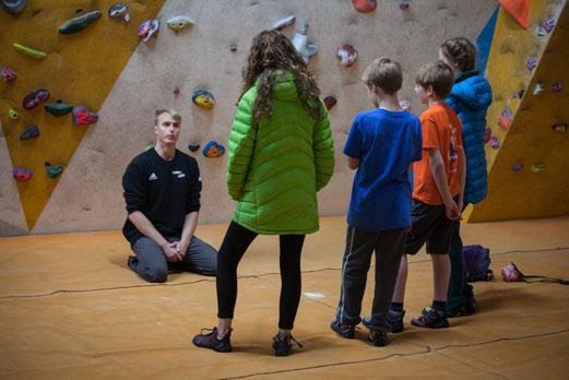 GUIDANCE NOTES Climbing Instructors need to quickly create an environment of trust and confidence within their group so that participants feel safe and comfortable to tackle new and challenging