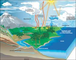 What causes weather? The sun heats up the Earth, and most of the Earth is covered by oceans.
