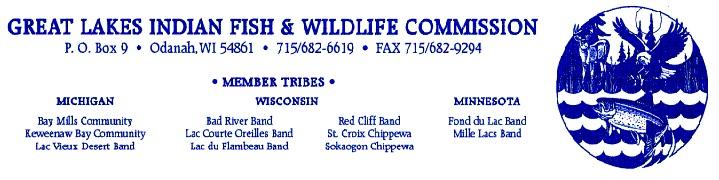 GREAT LAKES INDIAN FISH AND WILDLIFE COMMISSION ORDER Order No.