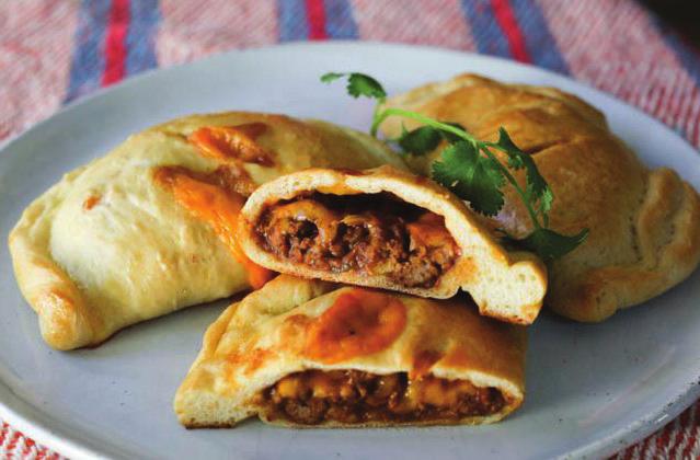 Christine s Food Corner Taco Calzones Taco Tuesday s just got better with these easy to make Taco Calzones! INSTRUCTIONS: 1. Defrost Pizza crusts overnight covered in the cooler 2.