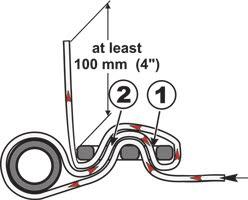 WRAPPING INSTRUCTIONS Any drilled hole for racing harness attachment must be strengthened by a reinforcement plate meeting FIA specification TAKATA recommends, whenever possible and suitable, the use