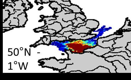 DOVER STRAIT Oil spilt in the eastern English Channel