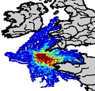 WESTERN ENGLISH CHANNEL The western English Channel has a complex current pattern allowing oil spilt in this area to recirculate eastward in the English Channel but also westwards in the Celtic Sea,