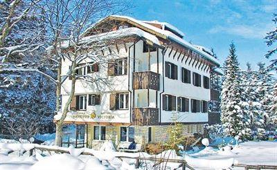 Hotel VICTORIA Borovets, Victoria is a small, cosy hotel, located amidst a beautiful pine forest approximately 10 minutes