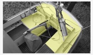 Nick Newland (2015) notes that with water ballast this self-righting ability comes at the cost of sacrificing part of the hull space near the gunwale to provide the correct buoyancy distribution.