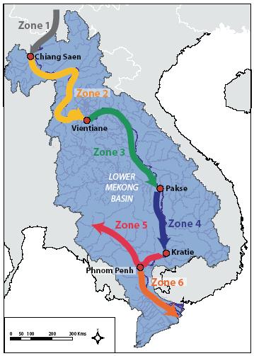 This analysis shows that 9 hotspots are located in areas of very high fish consumption, i.e. mostly in the Tonle Sap watershed; 20 hotspots are located in areas of medium to high fish consumption and 3 in areas of lower fish consumption.