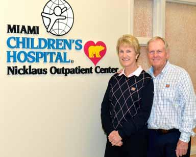 Most Nicklaus products help fund philanthropy. In 2012, Nicklaus and his wife Barbara opened the Nicklaus Outpatient Center. In 2005, Nicklaus was awarded the Presidential Medal of Freedom.