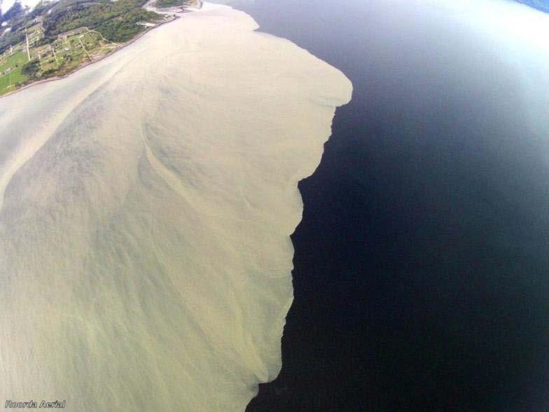 Mouth of Elwha River April 2012 Sediment dynamics - Nearshore Photo: