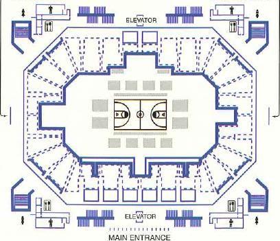 Shows/Exhibitions ELEEATOR 1 1 1 1 / 1 1 1 1 1 1 1 1 1 1 MAIN ENTRANCE B A S K E T B A L L 1,316 FLOOR SEATS 9,616 TOTAL I N T H E R O U N D 3,100 FLOOR SEATS