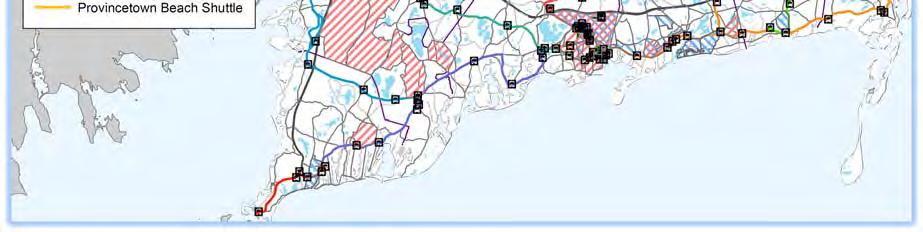 The minority areas on Cape Cod are along parts of Route 28 in Falmouth, Route 130 and Route 28 in Mashpee, Hyannis, and Route 28 in Yarmouth.