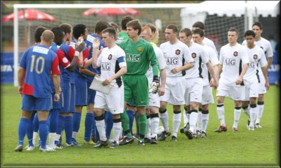 Stars (SUI) 10 Grasshopper Club Zuerich (SUI) Manchester United (ENG) Blue Stars/FIFA Youth Cup 2008.