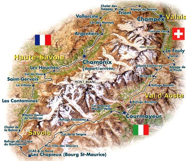 Tour du Mont Blanc 10-14 day