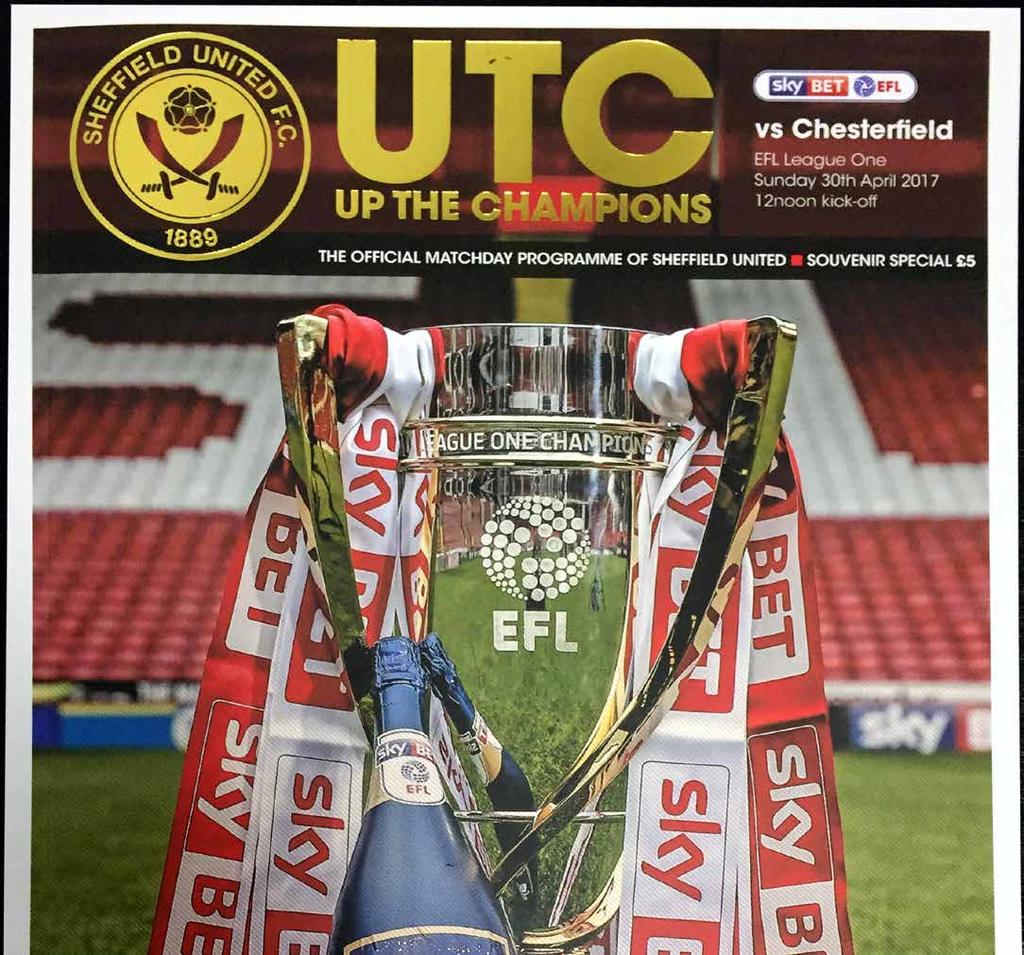 PROGRAMME ADVERTISING The matchday programme is a highly cost effective way of