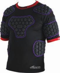 STEEDEN 33 RHINO X EDITION SHOULDER GUARD Dynamic stitched sides with breathable mesh Biomechanically positioned protection for optimal movement 15mm honeycomb padding configuration to perfectly form